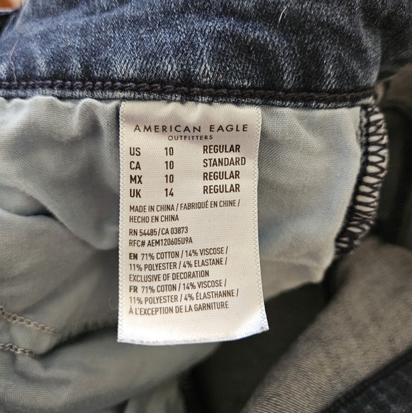 American Eagle Jeans Size 10 - Picture 3 of 3